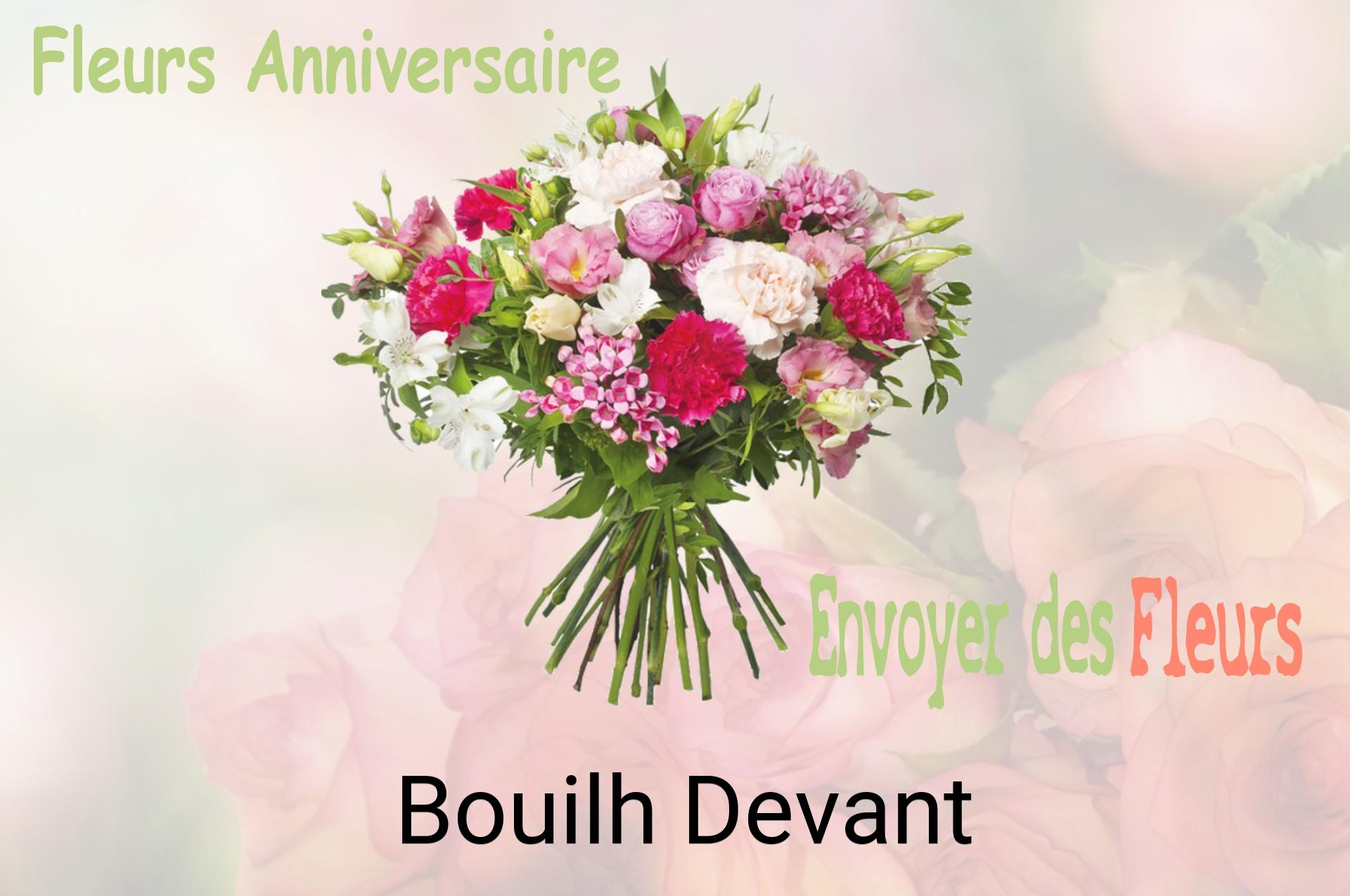 Bouquet de fleurs d’anniversaire livré à Bouilh-Devant
