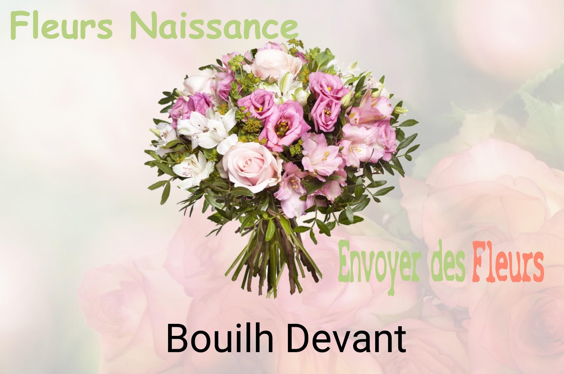 Bouquet de fleurs de naissance livré à Bouilh-Devant